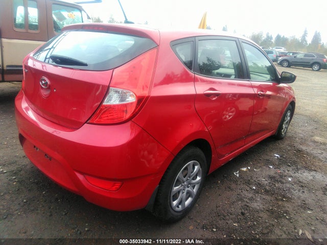 2014 HYUNDAI ACCENT GS VIN: KMHCT5AE1EU189135