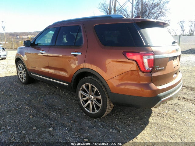 2017 FORD EXPLORER LIMITED VIN: 1FM5K8F81HGC38014