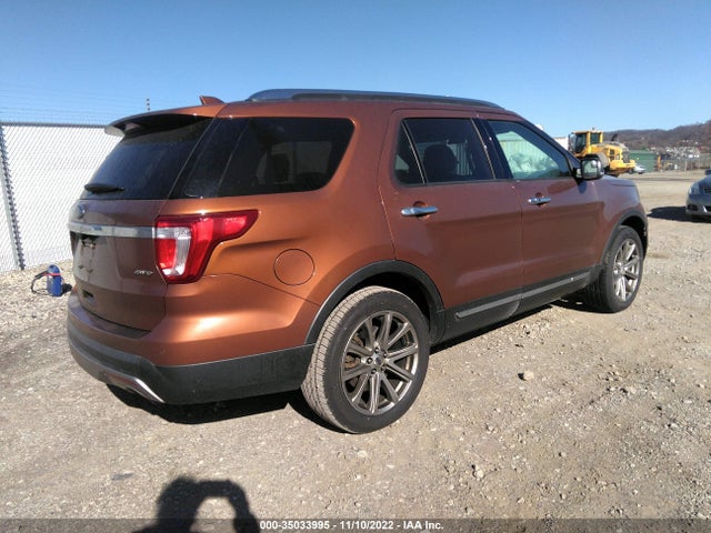 2017 FORD EXPLORER LIMITED VIN: 1FM5K8F81HGC38014