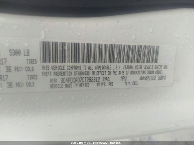 Dodge JOURNEY SE 2012 3C4PDCAB7CT282312 Image 10
