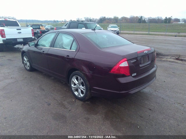 2012 FORD FUSION SE VIN: 3FAHP0HA3CR417862