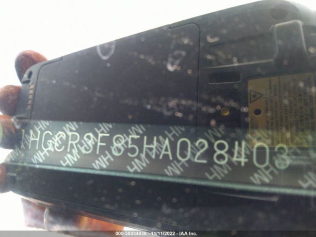 1HGCR3F85HA028403 Honda Accord Sedan Ex-l V6