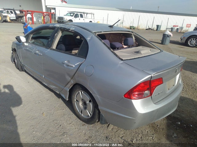 2008 HONDA CIVIC HYBRID VIN: JHMFA36248S021787