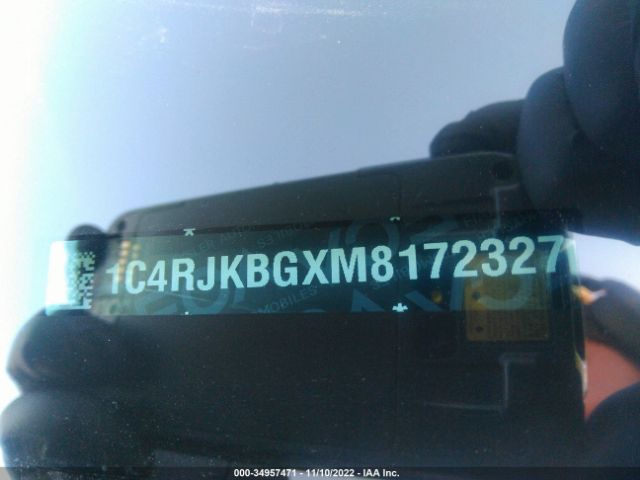 1C4RJKBGXM8172327 Jeep Grand Cherokee L Limited