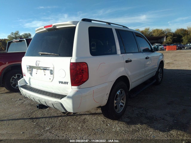 2004 HONDA PILOT EX VIN: 5FNYF18544B005491