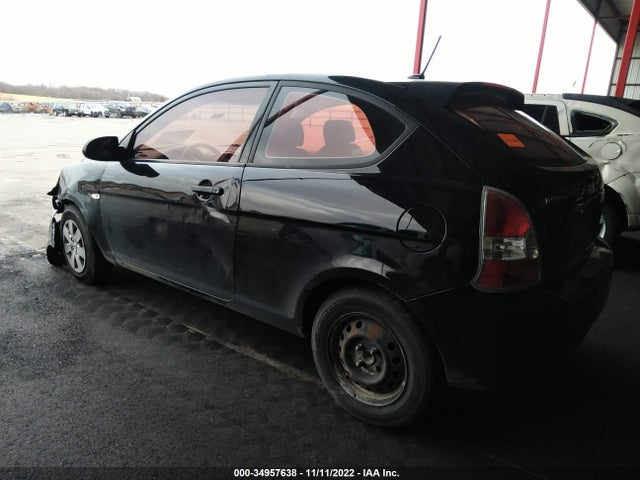 2009 HYUNDAI ACCENT AUTO GS VIN: KMHCM36C89U107688