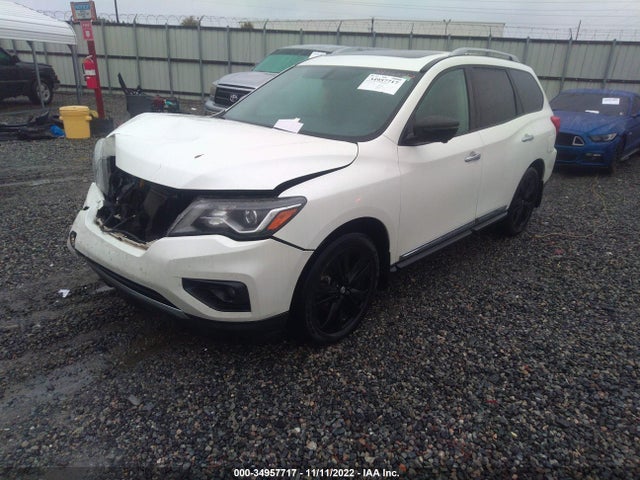 2017 NISSAN PATHFINDER PLATINUM VIN: 5N1DR2MN7HC661183