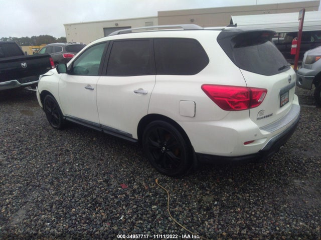 2017 NISSAN PATHFINDER PLATINUM VIN: 5N1DR2MN7HC661183