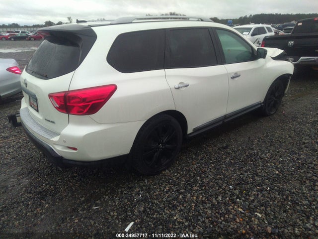 2017 NISSAN PATHFINDER PLATINUM VIN: 5N1DR2MN7HC661183