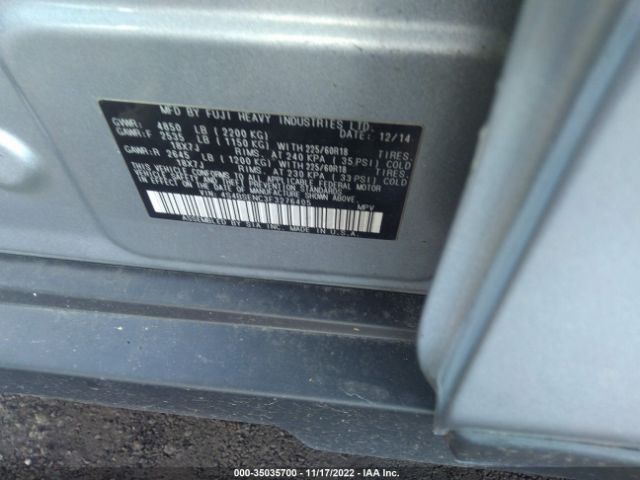 4S4BSENC3F3276405 Subaru Outback 3.6r Limited