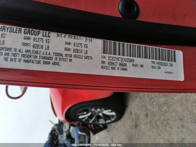 Dodge Challenger R/t 2014 2C3CDYBT2EH225809 Image 9