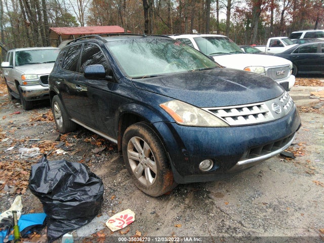 Nissan MURANO SL 2007 JN8AZ08TX7W506343 Image 1