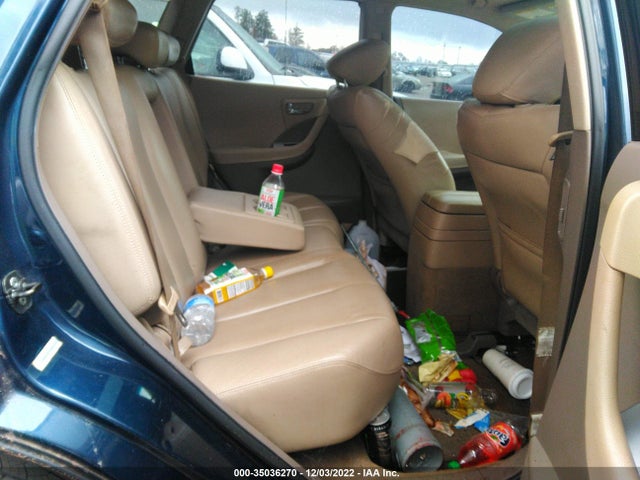 Nissan MURANO SL 2007 JN8AZ08TX7W506343 Image 8