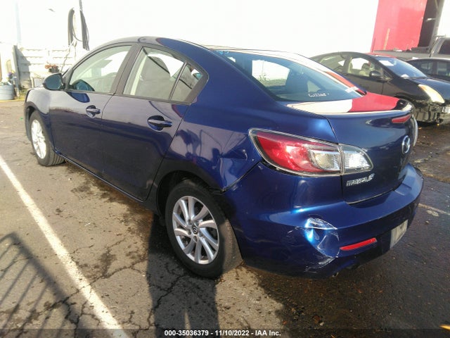2013 MAZDA MAZDA3 I TOURING VIN: JM1BL1VP5D1735309