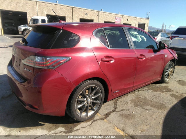 Lexus CT 200H 2012 JTHKD5BH9C2052750 Image 4