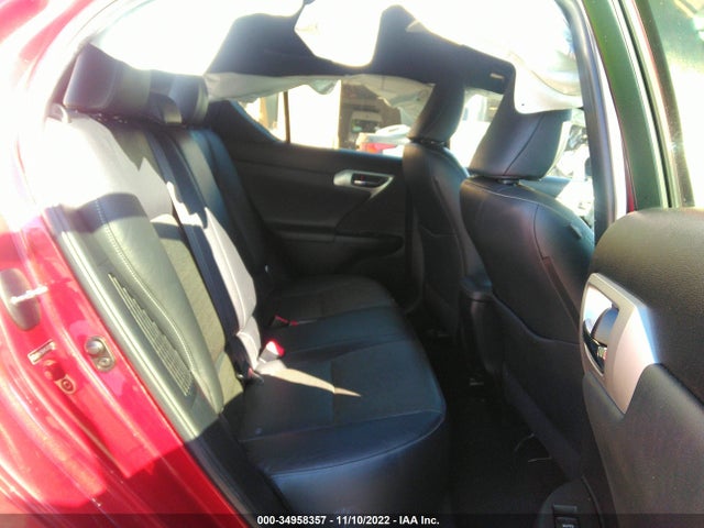 2012 LEXUS CT 200H VIN: JTHKD5BH9C2052750