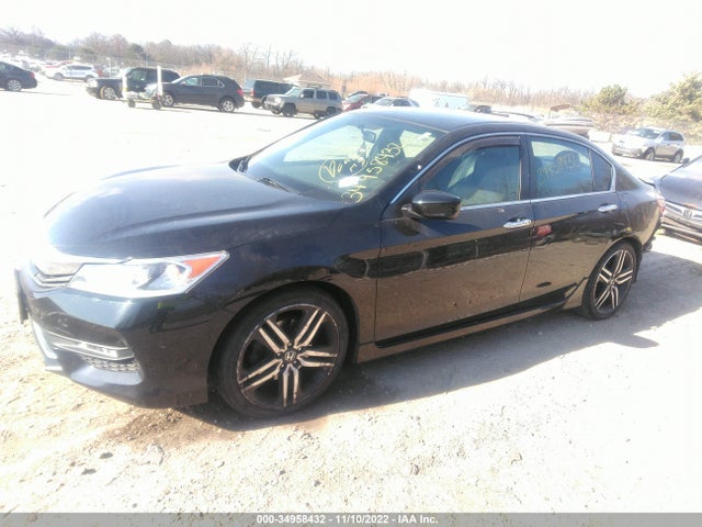 2016 Honda Accord Sedan Sport მანქანა იყიდება აუქციონზე, vin: 1HGCR2F52GA137755, აუქციონის ნომერი: 34958432
