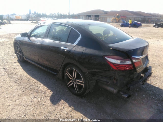 2016 Honda Accord Sedan Sport მანქანა იყიდება აუქციონზე, vin: 1HGCR2F52GA137755, აუქციონის ნომერი: 34958432