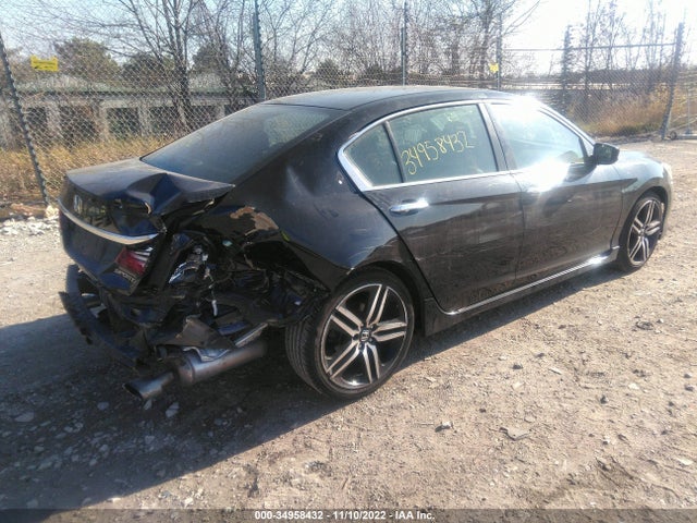 2016 Honda Accord Sedan Sport მანქანა იყიდება აუქციონზე, vin: 1HGCR2F52GA137755, აუქციონის ნომერი: 34958432