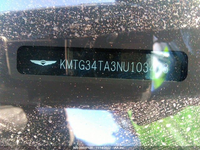 2022 Genesis G70, VIN: KMTG34TA3NU103478