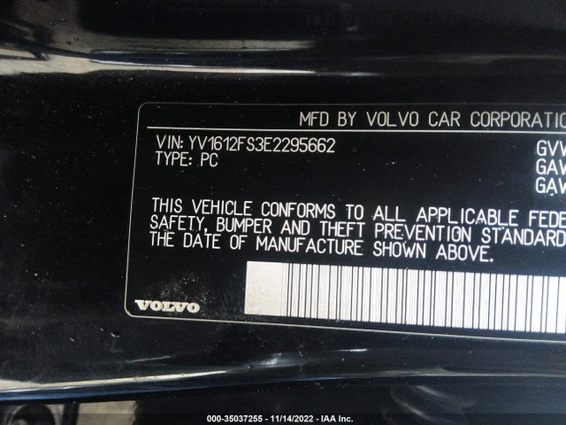 Volvo S60 T5 2014 YV1612FS3E2295662 Image 7
