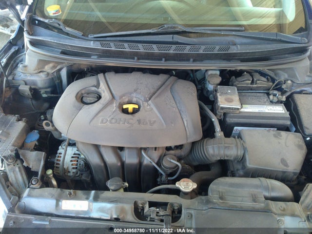 2013 HYUNDAI ELANTRA GLS PZEV VIN: 5NPDH4AE6DH231442