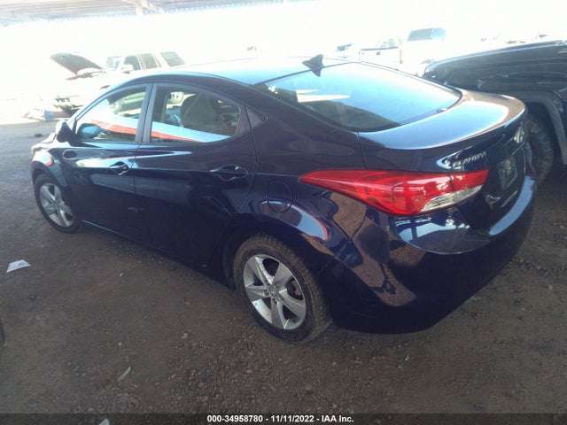 2013 HYUNDAI ELANTRA GLS PZEV VIN: 5NPDH4AE6DH231442