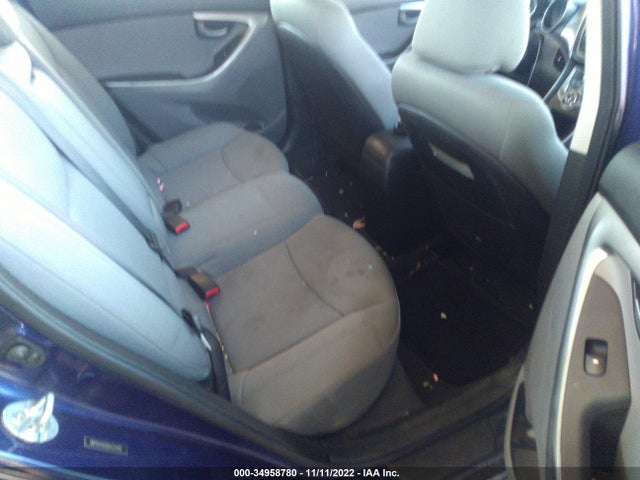 2013 HYUNDAI ELANTRA GLS PZEV VIN: 5NPDH4AE6DH231442