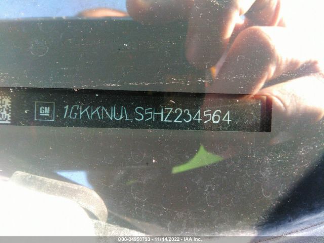 1GKKNULS5HZ234564 GMC ACADIA SLT