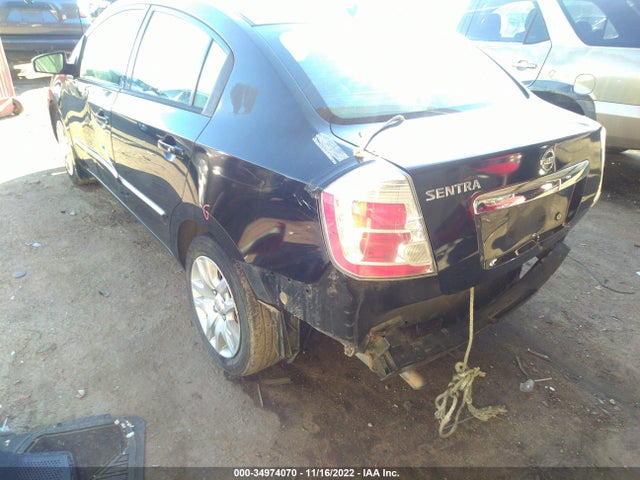 2010 NISSAN SENTRA 2.0 S VIN: 3N1AB6AP6AL663528