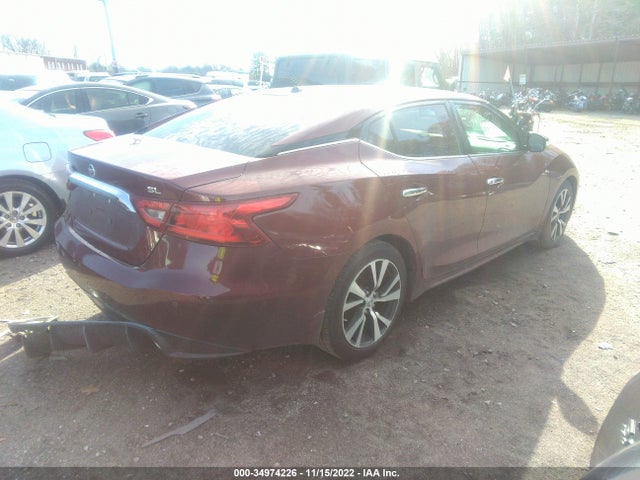 2017 NISSAN MAXIMA SL VIN: 1N4AA6AP1HC368204