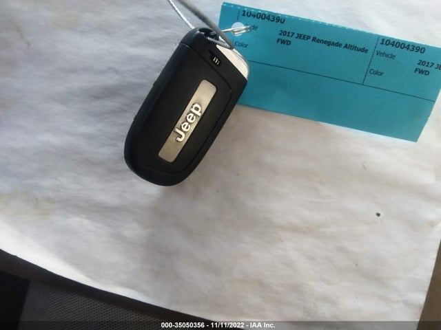 2017 Jeep Renegade, VIN: ZACCJABB1HPG52436