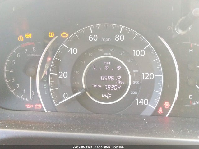 2015 HONDA CR-V EX-L VIN: 5J6RM4H71FL120055