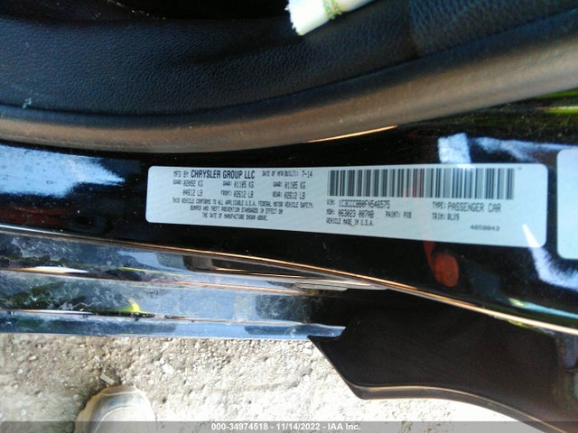 Chrysler 200 S 2015 1C3CCCBB0FN546575 Image 9