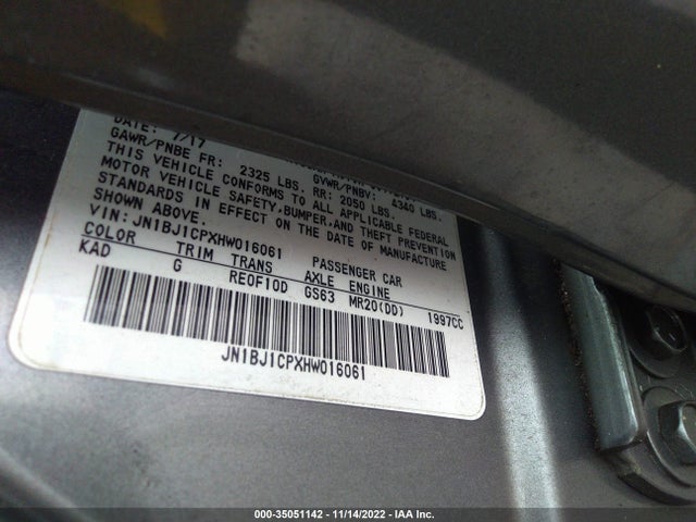 2017 Nissan Qashqai, VIN: JN1BJ1CPXHW016061