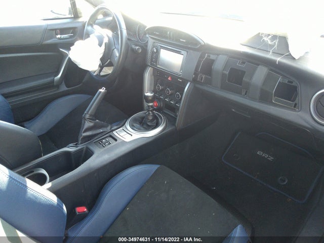 2015 SUBARU BRZ SERIES.BLUE VIN: JF1ZCAC17F9600310