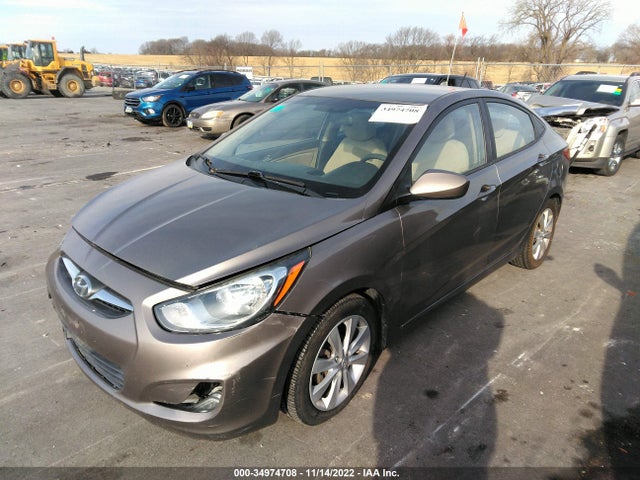 2013 HYUNDAI ACCENT GLS VIN: KMHCU4AE9DU356315