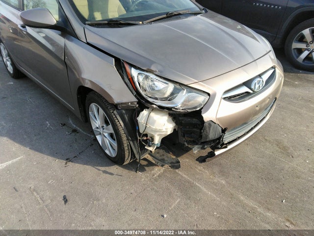 2013 HYUNDAI ACCENT GLS VIN: KMHCU4AE9DU356315
