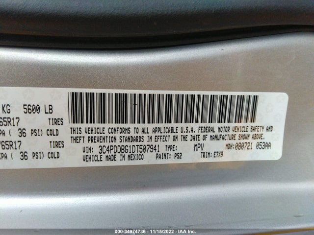 Dodge Journey Sxt 2013 3C4PDDBG1DT507941 Image 10