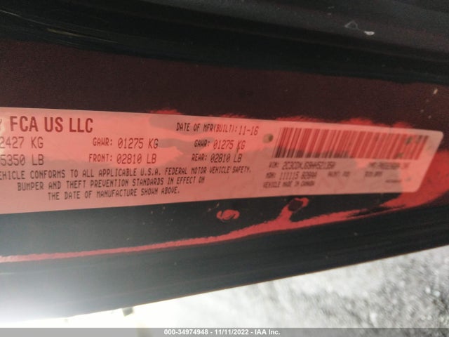 Dodge Charger Sxt 2017 2C3CDXJG9HH521350 Image 9