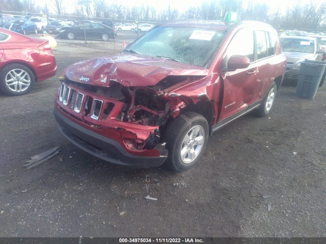 2016 JEEP COMPASS LATITUDE VIN: 1C4NJCEA0GD665795