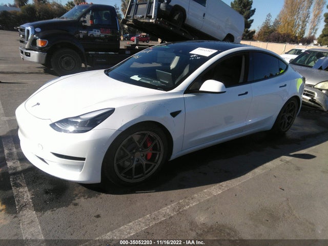 Tesla Model 3 Performance 2021 5YJ3E1EC7MF071923 Image 2