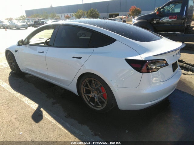 Tesla Model 3 Performance 2021 5YJ3E1EC7MF071923 Image 3