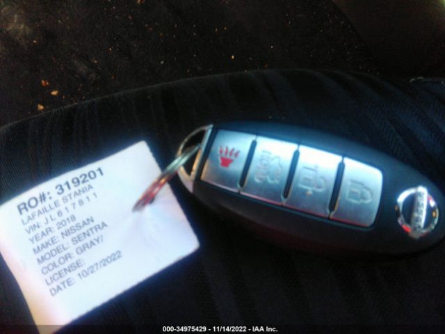 3N1AB7AP5JL617811 Nissan SENTRA SV