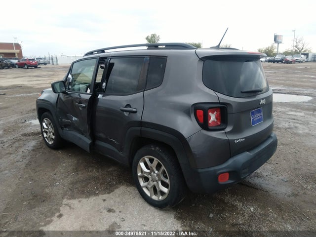 2016 JEEP RENEGADE LATITUDE VIN: ZACCJABT7GPD59051