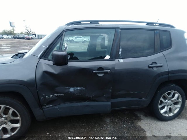 2016 JEEP RENEGADE LATITUDE VIN: ZACCJABT7GPD59051