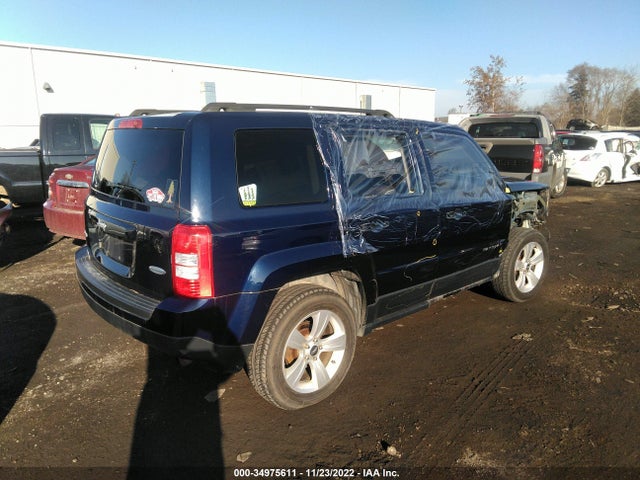 2012 JEEP PATRIOT LATITUDE VIN: 1C4NJRFB1CD658407