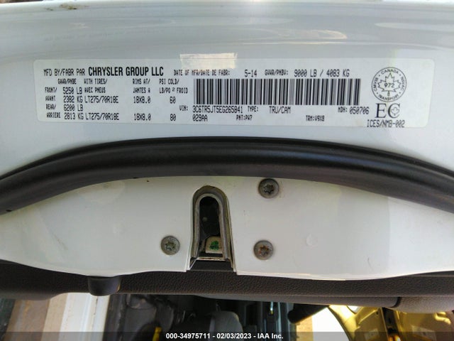 RAM 2500 Slt 2014 3C6TR5JT5EG265841 Image 10
