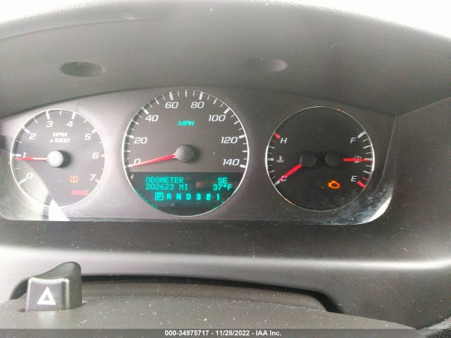 2007 CHEVROLET IMPALA LTZ VIN: 2G1WU58R279407776