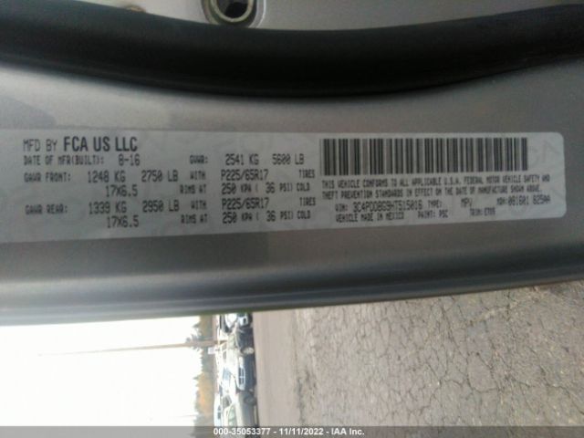3C4PDDBG9HT515016 Dodge Journey Sxt